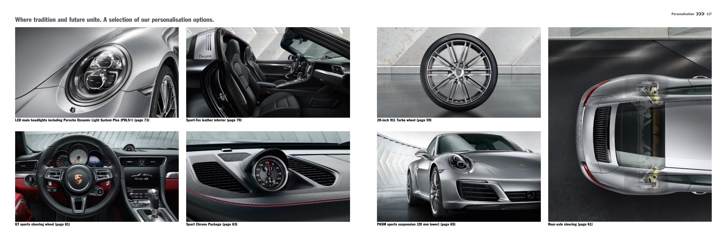 2017 Porsche 911 Brochure Page 26
